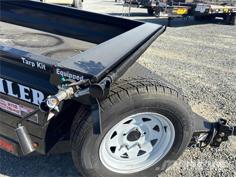 Industrias America FT510 10 ft T/A Dump Utility Trailer Самоскиди
