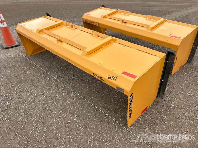 Industrias America SP09 108 in Skid Steer Snow Pusher (Unused) Snow blades and plows
