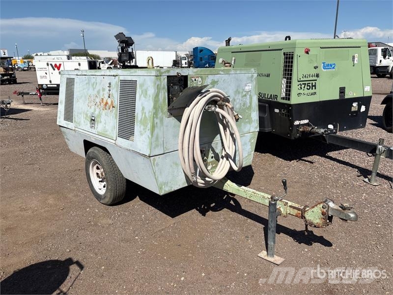 Ingersoll Rand 185 cfm Mobile Air Compressor Compressors
