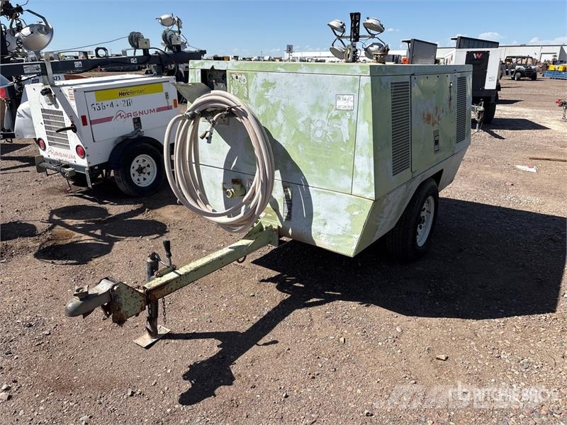 Ingersoll Rand 185 cfm Mobile Air Compressor Compressors