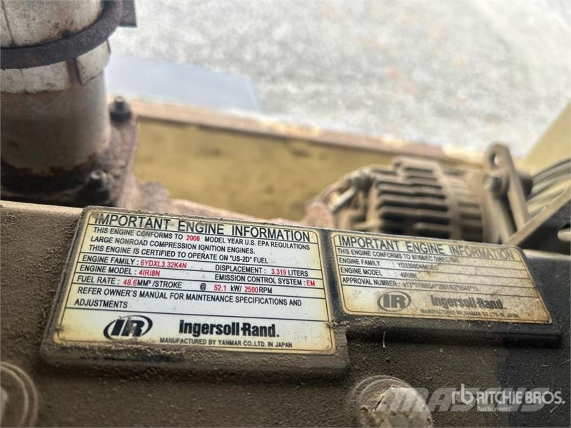 Ingersoll Rand 185 cfm Mobile Air Compressor コンプレッサー