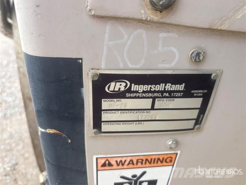 Ingersoll Rand DD-24 Double Drum Roller Rulli a doppio tamburo