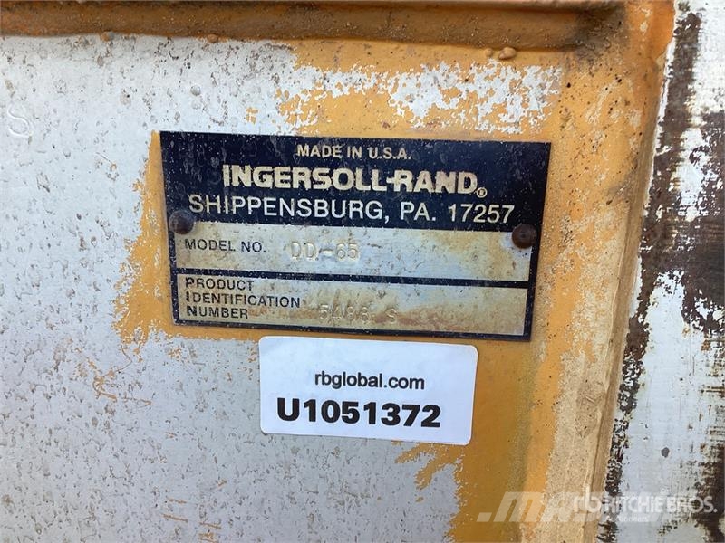 Ingersoll Rand DD65 Double Drum Roller Ikerdobos hengerek