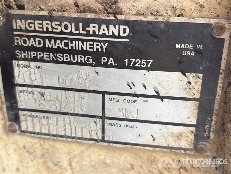 Ingersoll Rand DD90 Double Drum Roller Ikerdobos hengerek