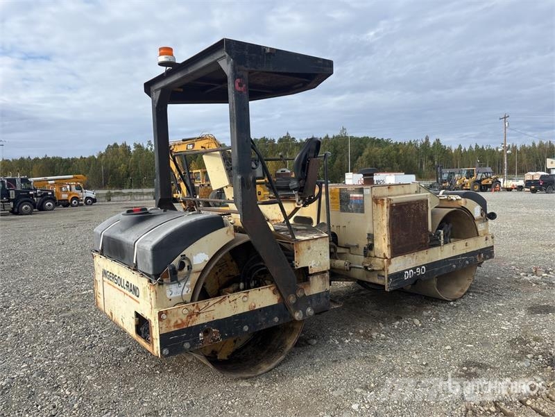 Ingersoll Rand DD90 Double Drum Roller Ikerdobos hengerek
