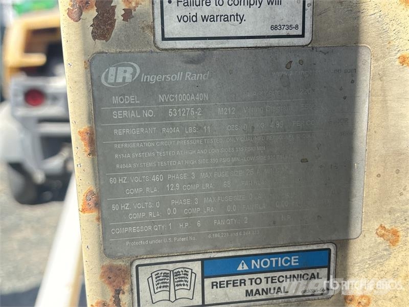 Ingersoll Rand NVC1000A400 Electric Air Dryer Sušilniki instrumentalnega zraka