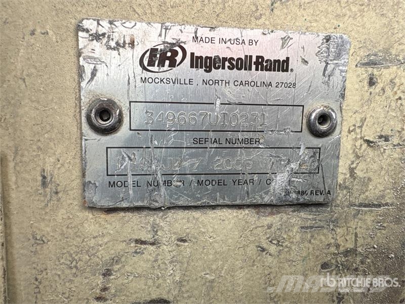 Ingersoll Rand P185CFM Mobile Air Compressor Compressors