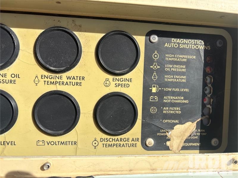 Ingersoll Rand P185CWJD 185 cfm Mobile Air Compressor Compressors