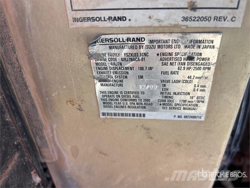 Ingersoll Rand P185WIR Compressori