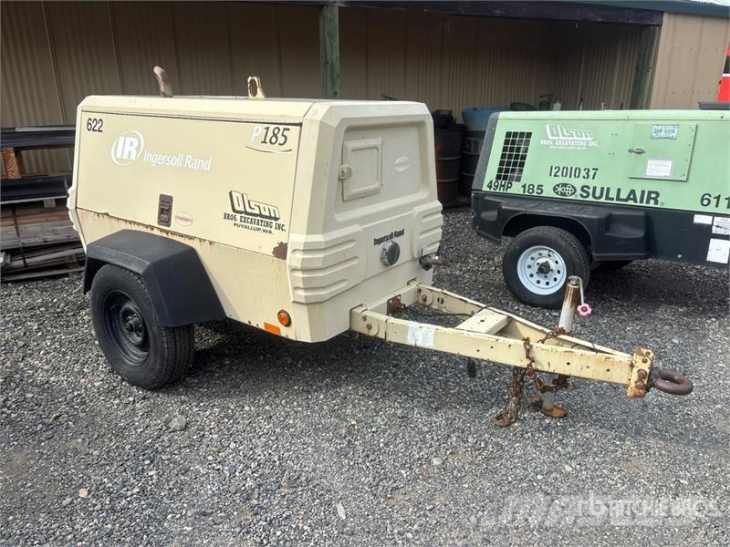 Ingersoll Rand P185WJD 185 cfm Mobile Air Compressor Compressors