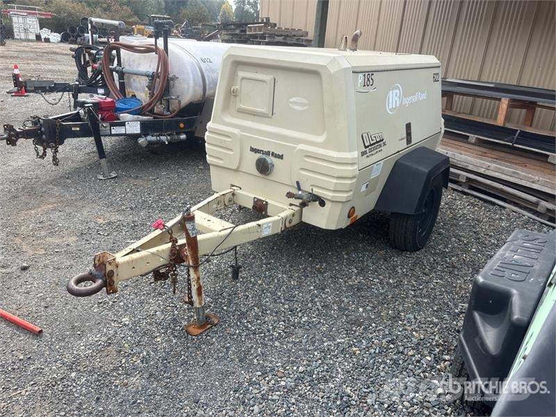 Ingersoll Rand P185WJD 185 cfm Mobile Air Compressor Compressors