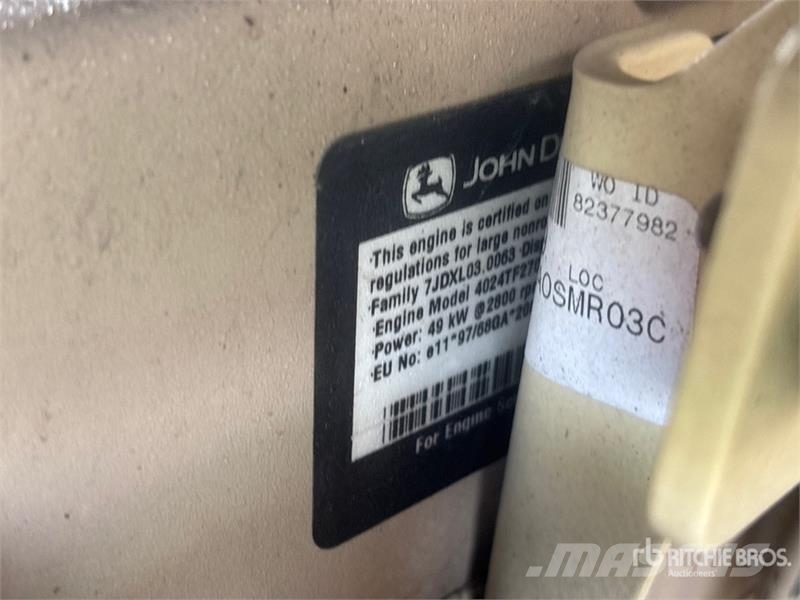 Ingersoll Rand P185WJD 185 cfm Mobile Air Compressor Compressors