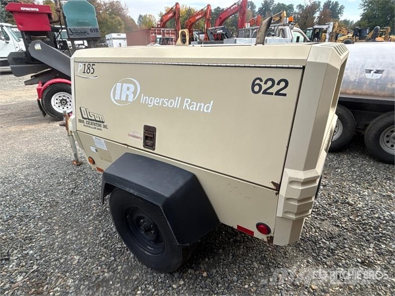 Ingersoll Rand P185WJD 185 cfm Mobile Air Compressor Compressors