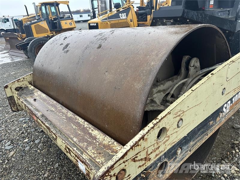 Ingersoll Rand SD-100D TF Smooth Drum Compactor Vieno būgno volai