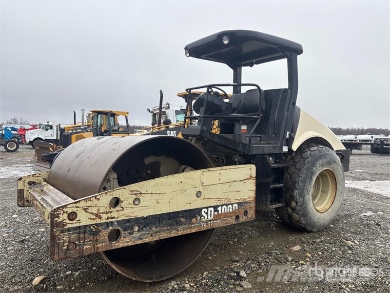 Ingersoll Rand SD-100D TF Smooth Drum Compactor Vieno būgno volai