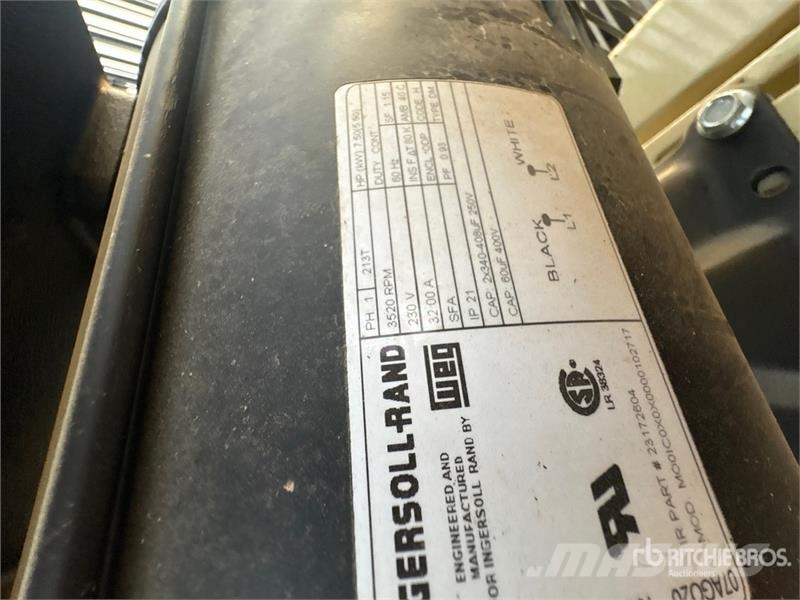 Ingersoll Rand Skid-Mounted Electric 80 gal 80 Gal Air Compressor Compressors
