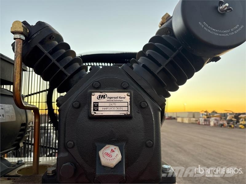 Ingersoll Rand Skid-Mounted Electric 80 gal 80 Gal Air Compressor Compressors
