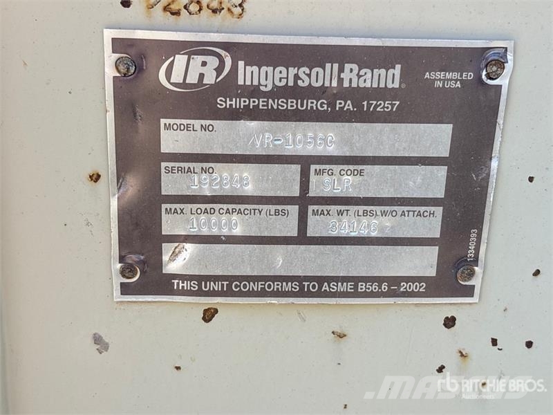 Ingersoll Rand VR1056C Teleskopické manipulátory