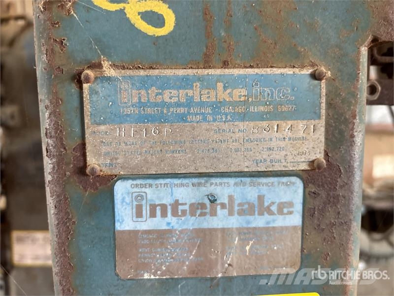 Interlake HF16P Post Stitcher Box Stapler Bouw - Overige