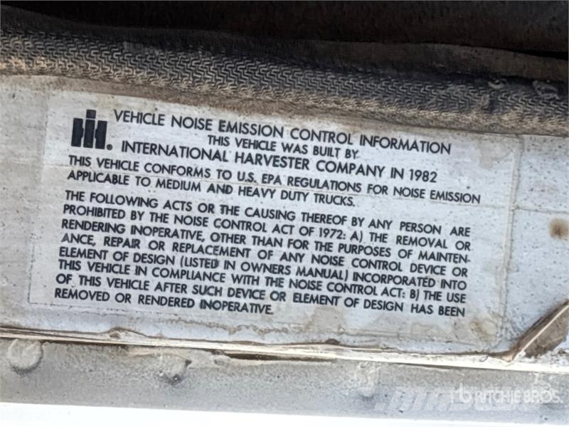 International 1754 自卸式货车