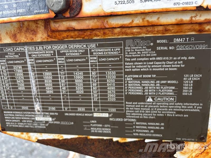 International 7300 Polovni mobilni kamioni za bušenje
