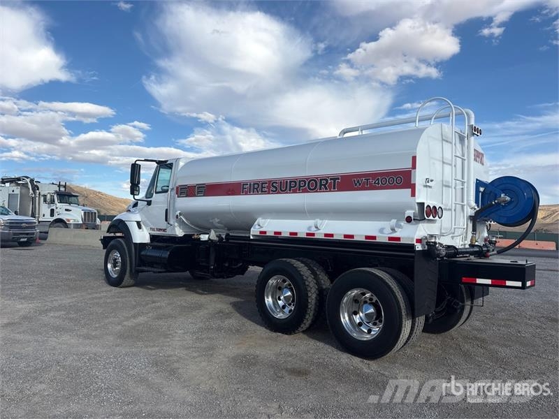 International 7500 4000 gal 6x6 Water Truck Ūdens mašīnas