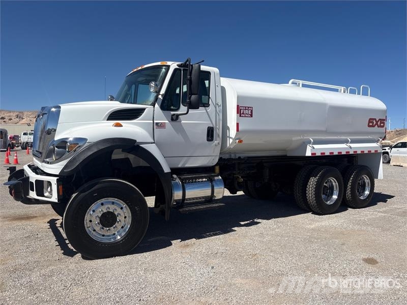 International 7500 6x6 Water Truck Water tankers
