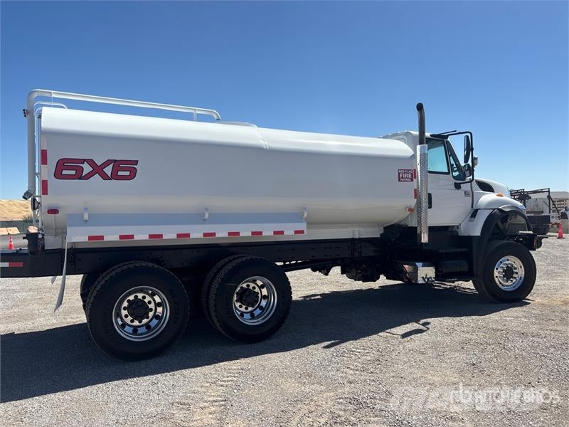 International 7500 6x6 Water Truck Water tankers
