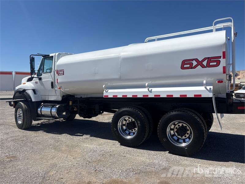 International 7500 6x6 Water Truck Water tankers