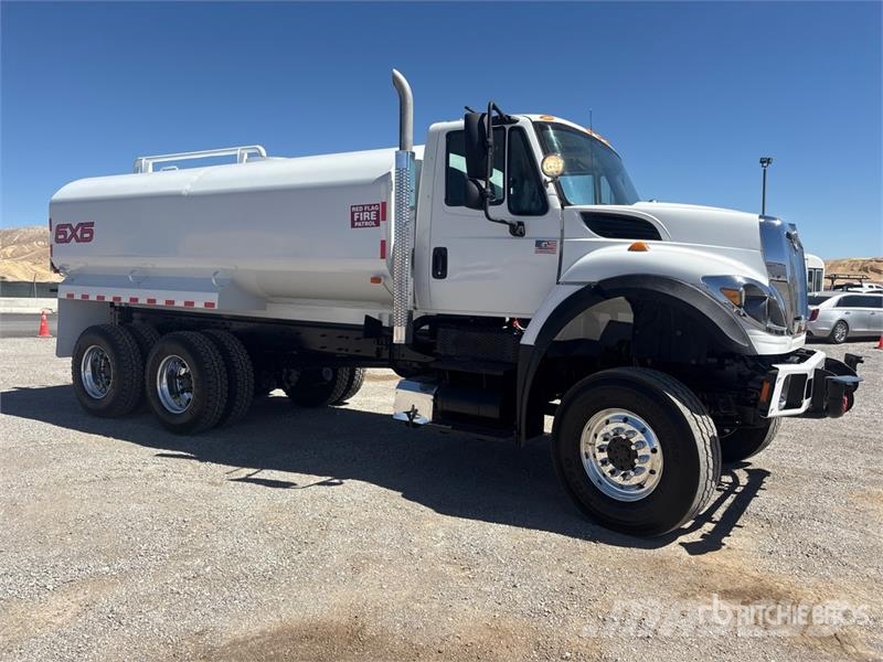 International 7500 6x6 Water Truck Water tankers