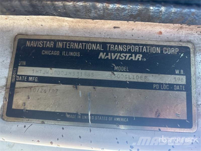 International 8500 6x4 T/A Dump Truck (Glider Kit) Damperli kamyonlar