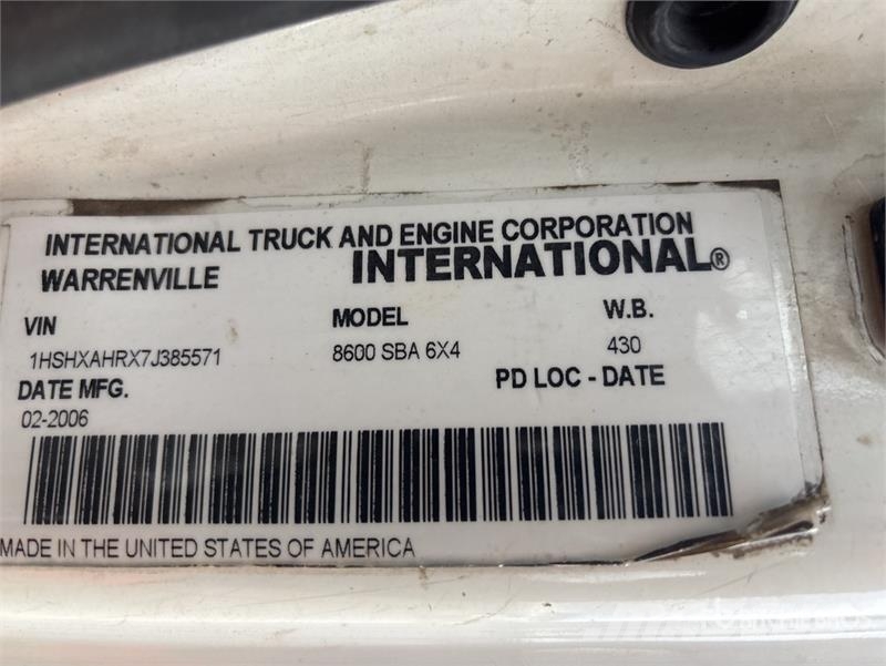International 8600 Тягачі