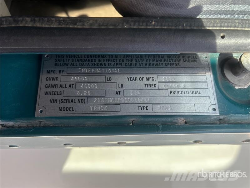 International 9200 Cisterny na vodu