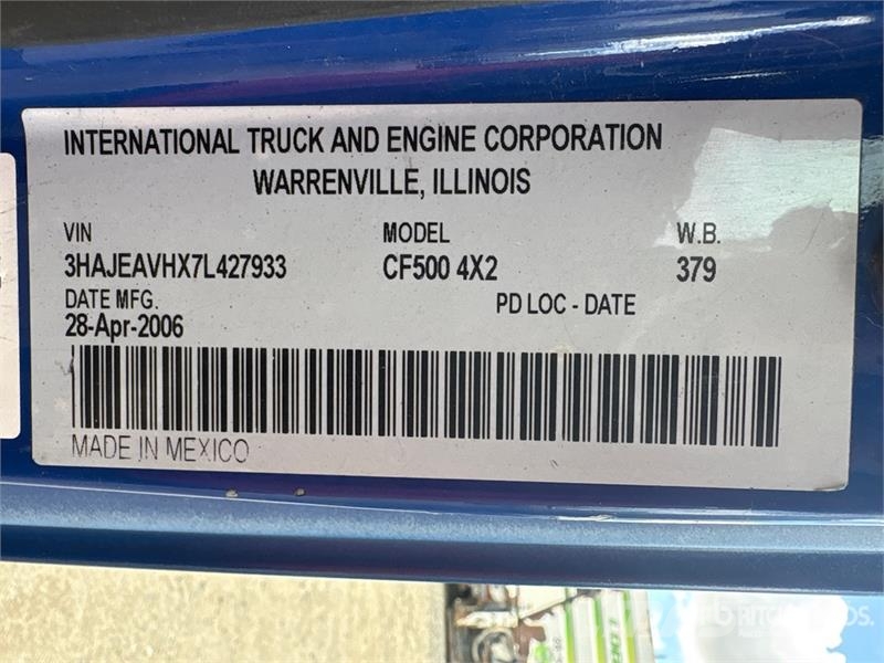International CF500 Грузовики-Фургоны