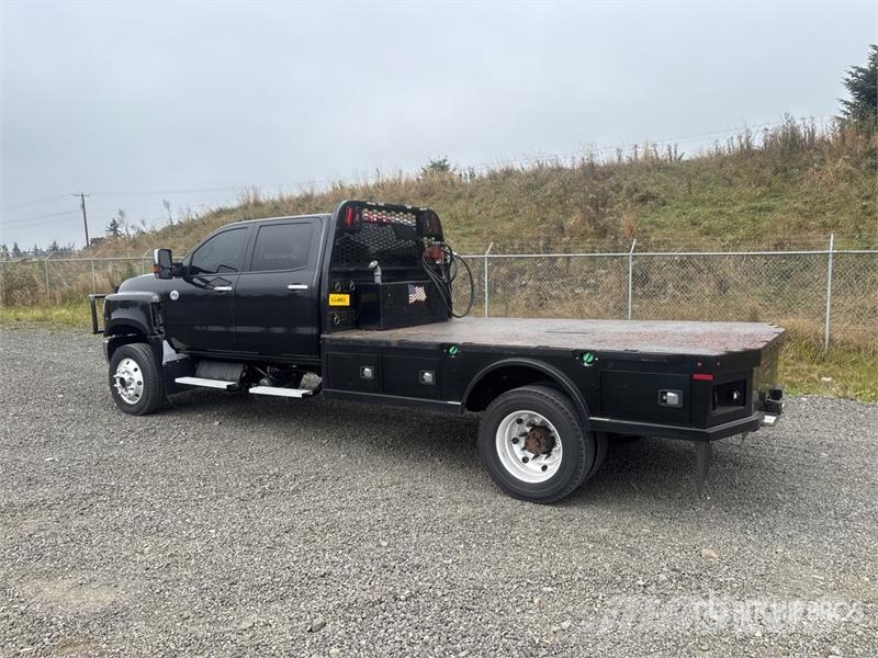 International CV515 4x4 Crew Cab SFA Flatbed Truck Вантажівки-платформи/бокове розвантаження