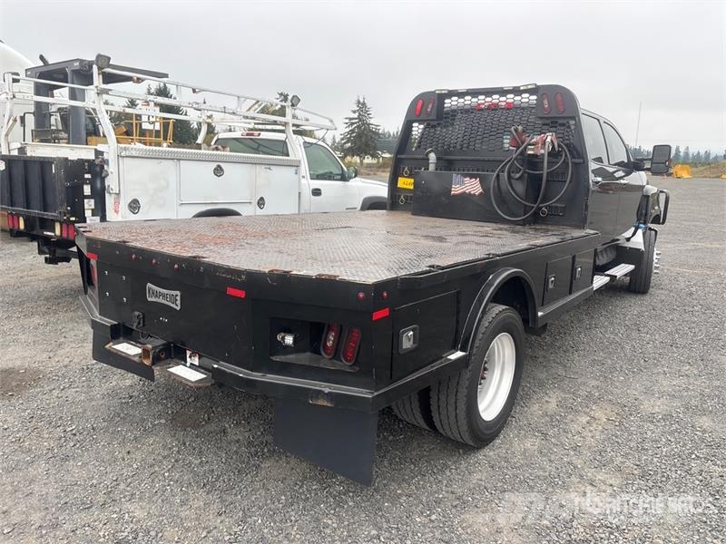 International CV515 4x4 Crew Cab SFA Flatbed Truck Вантажівки-платформи/бокове розвантаження