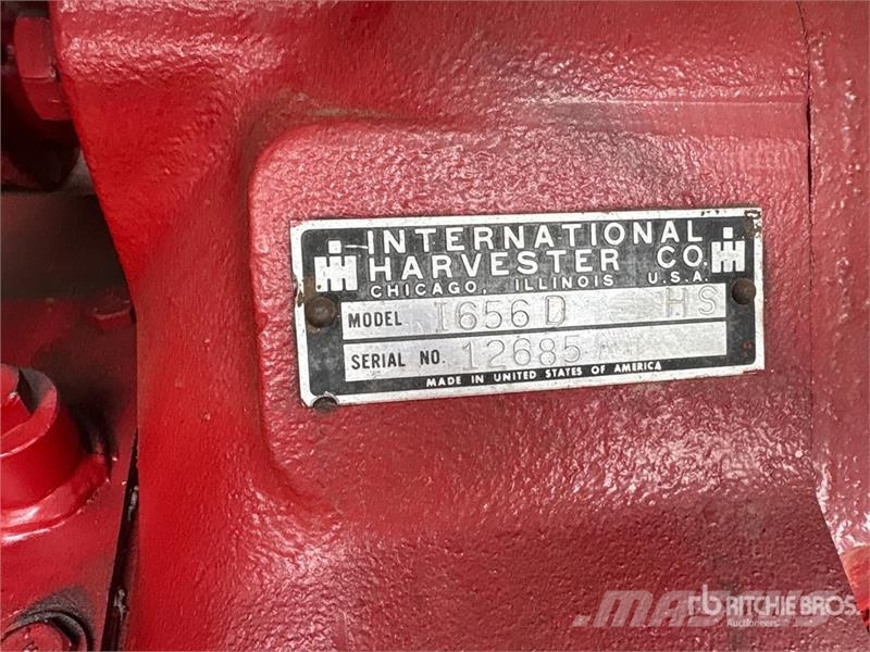 International Harvester Harvester I656D 2WD Tractor Traktorji