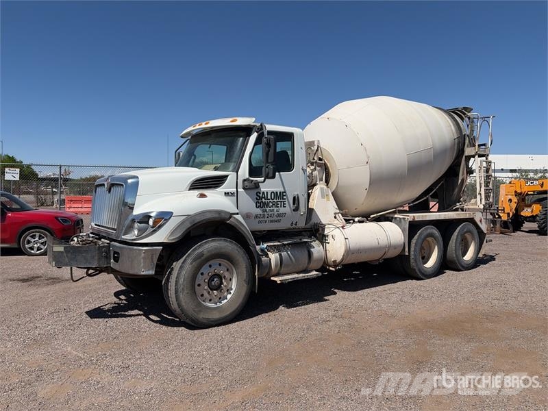 International HV607 SBA 6x4 Mixer Truck Betonmixers en pompen