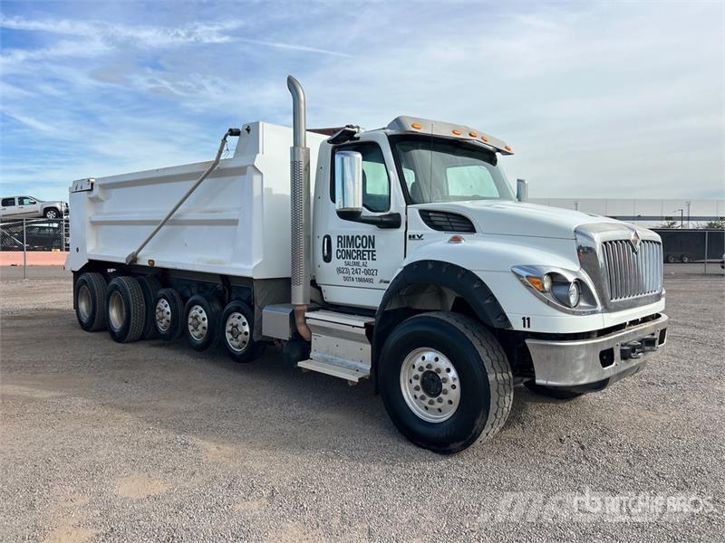 International HV613 12x4 Simple 16 Five Axle Dump Truck Kiper kamioni