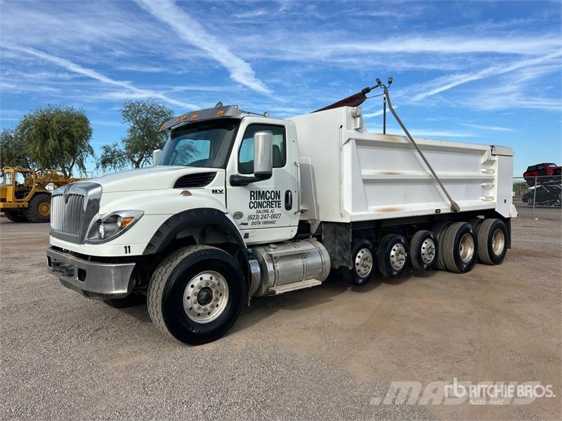 International HV613 12x4 Simple 16 Five Axle Dump Truck Kiper kamioni