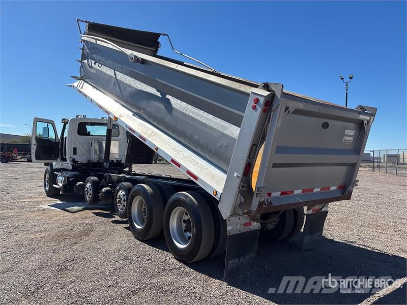 International HV613 14x4 Simple 18 Six Axle Dump Truck Sklápače