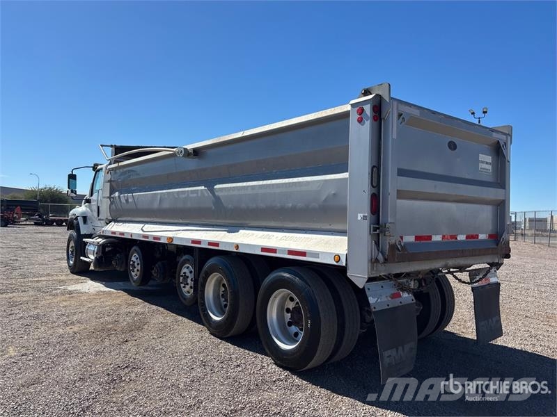 International HV613 14x4 Simple 18 Six Axle Dump Truck Sklápače