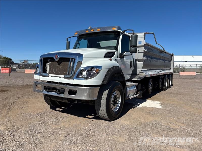International HV613 14x4 Simple 18 Six Axle Dump Truck Sklápače