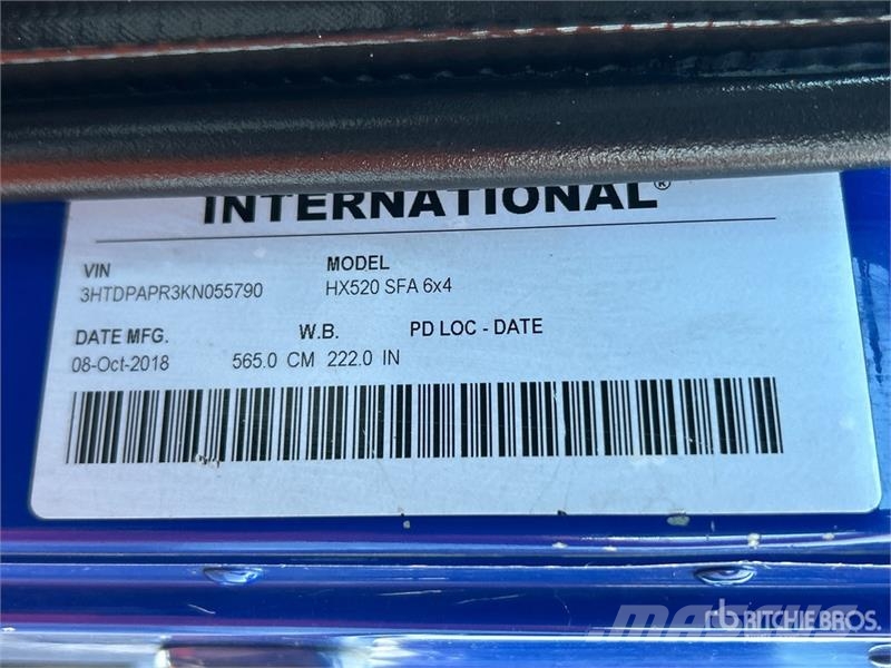 International HX520 6x4 Transfer Set معدات النقل - غير ذلك
