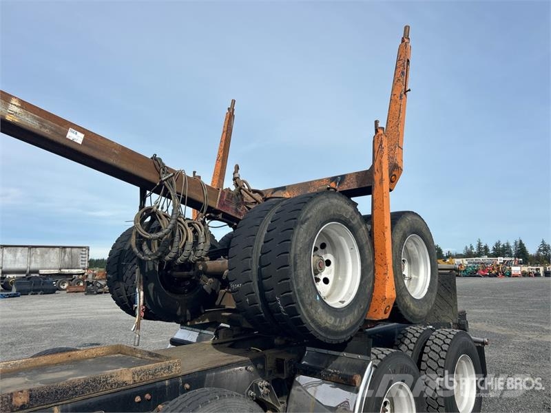 International HX520 8x4 Log Truck Лісовози