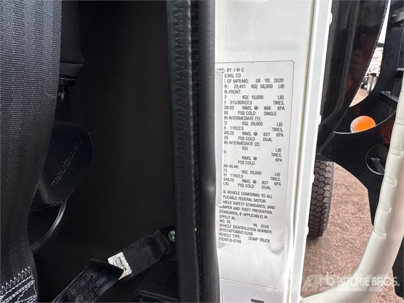International HX620 自卸式货车