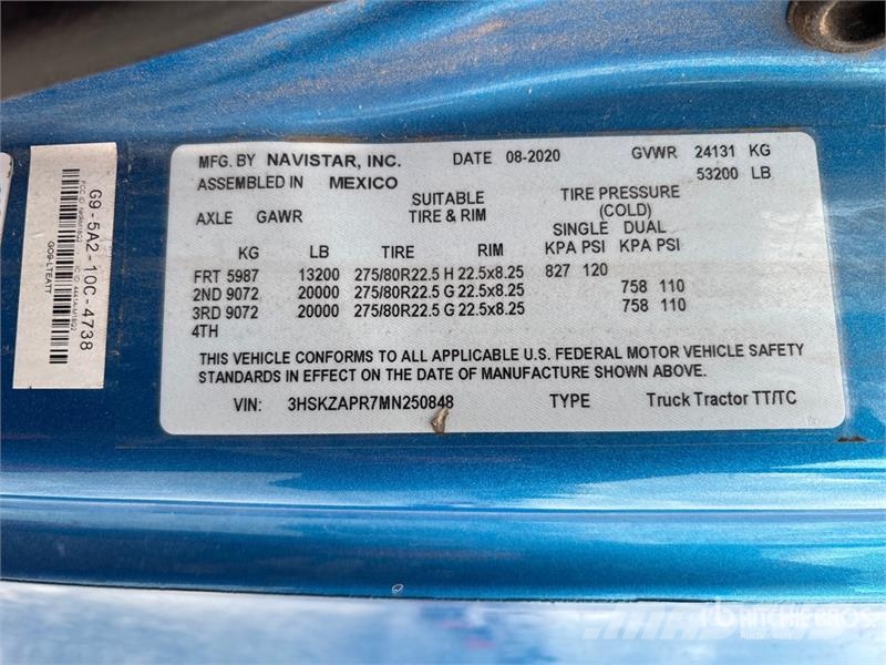 International LT625 Седельные тягачи