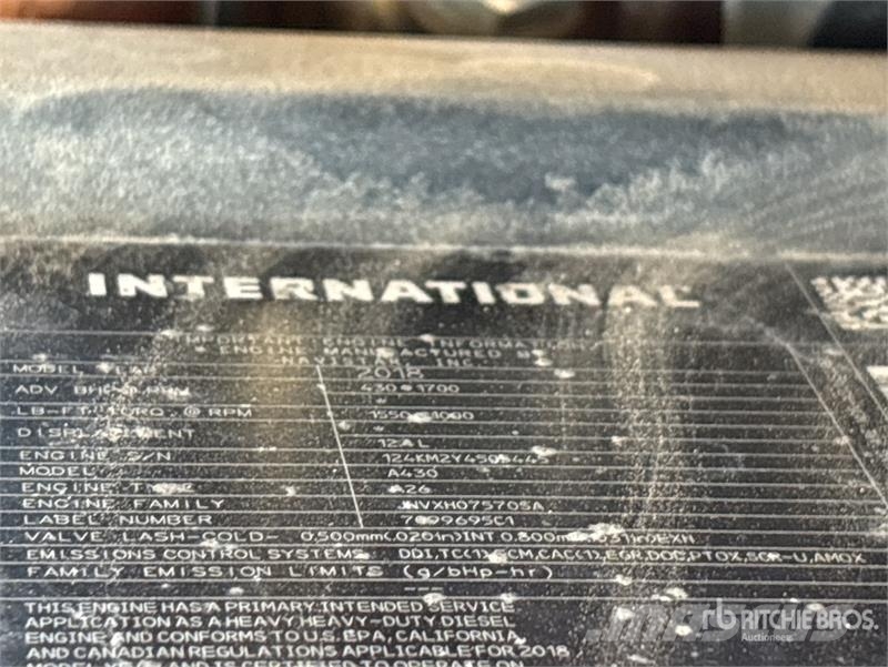 International LT625 6x4 T/A Day Cab Truck Tractor Prime Movers