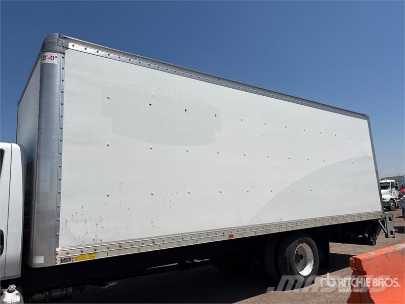 International MV607 4x2 Van Truck Box body trucks