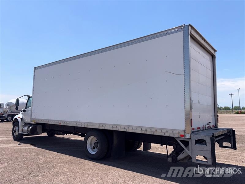 International MV607 4x2 Van Truck Box body trucks
